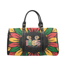 Load image into Gallery viewer, Juneteeth Flower Duffle New Waterproof Travel Bag