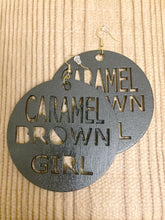 Load image into Gallery viewer, Light, Caramel, Dark Brown Girl Earrings