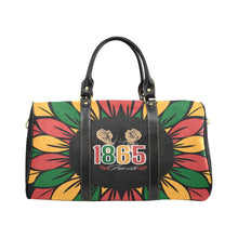 Load image into Gallery viewer, Juneteeth Flower Duffle New Waterproof Travel Bag
