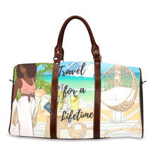 Load image into Gallery viewer, Travel for a Lifetime Duffle Waterproof Travel Bag
