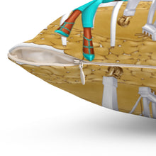 Load image into Gallery viewer, Music is my Soul Square Pillow
